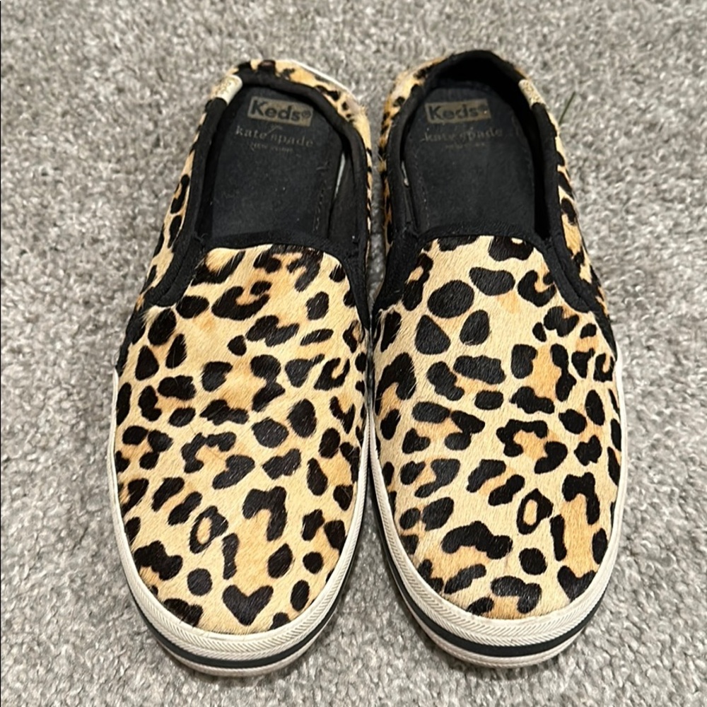 Kate spade keds leopard print